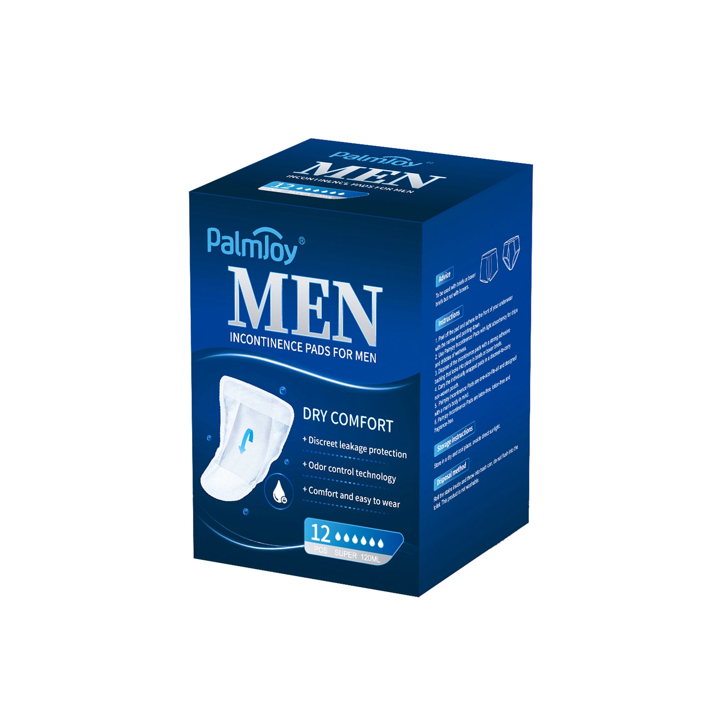 sLeak Male Urine Leakage Pads